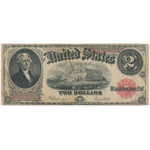 USA, 2 Dollars 1917