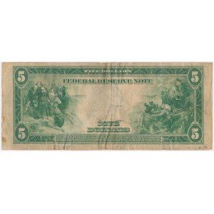 USA, 5 Dollars 1914