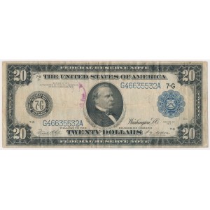USA, 20 Dollars 1914