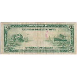 USA, 20 Dollars 1914