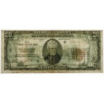 USA, 20 Dollars 1929, National Currency, Philadelphia, C