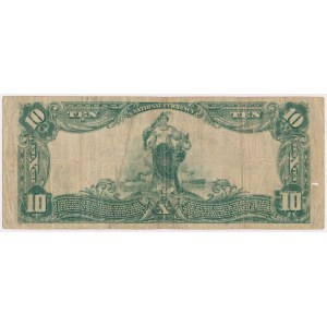 USA, 10 Dollars 1902, National Currency, McKeesport, Pennsylvania #4625