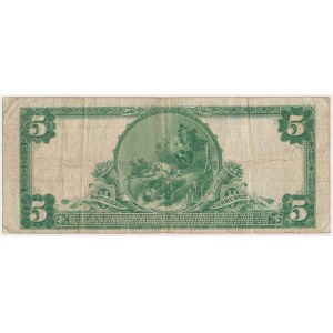 USA, 5 Dollars 1902, National Currency,Port Neches, Texas #11799