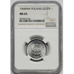 1 złoty 1968 - skrętka - rzadki rocznik