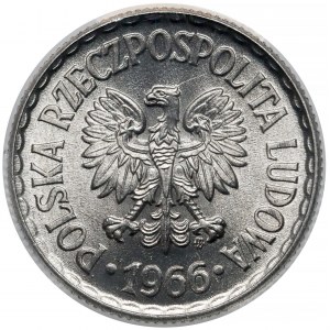 1 złoty 1966 - skrętka