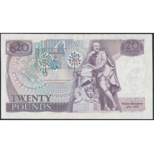 Wielka Brytania, 20 pounds (1970-91)