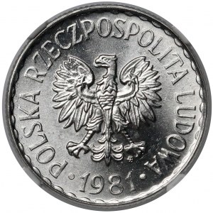 1 złoty 1981