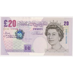 Great Britain, 20 Pounds (1999-2003)