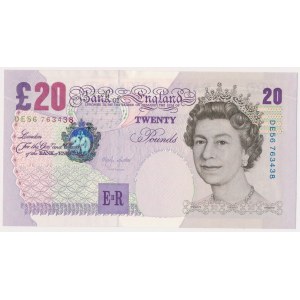 Wielka Brytania, 20 pounds (1999-2003)