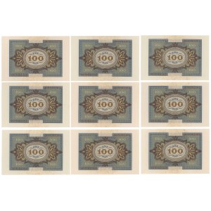 Germany, 100 Mark 1920 (9pcs)