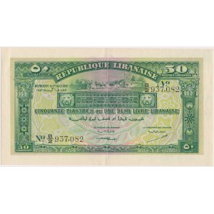 Liban, 50 Piastres 1942