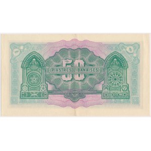 Liban, 50 Piastres 1942