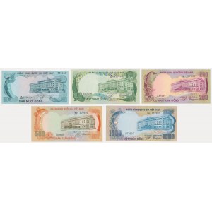 South Vietnam, 50-1.000 Dong (1972) - set (5pcs)