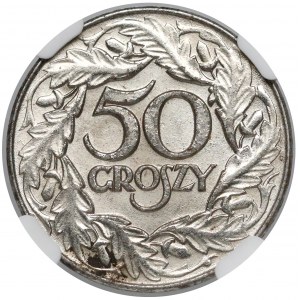 50 groszy 1938 - niklowane