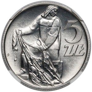 5 złotych 1959 Rybak - SŁONECZKO