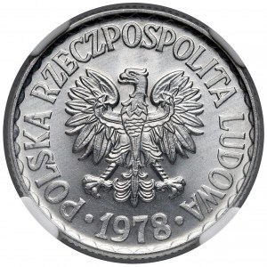 1 złoty 1978 - bez znaku