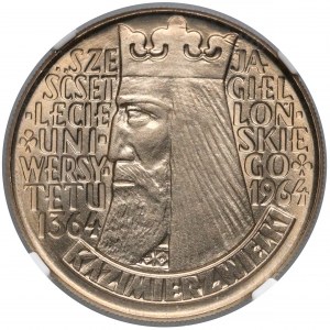 10 złotych 1964 Kazimierz Wielki - wklęsły