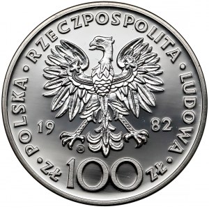 100 złotych 1982 Jan Paweł II