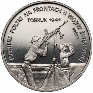 Próba NIKIEL 100.000 złotych 1991 Tobruk 