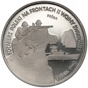 Próba NIKIEL 100.000 złotych 1991 Narwik