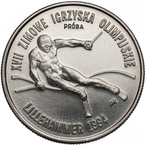 Próba NIKIEL 20.000 złotych 1993 Lillehammer