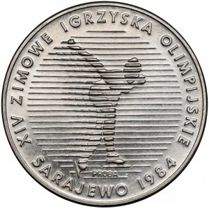 Próba NIKIEL 500 złotych 1983 Sarajewo
