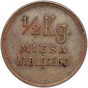 Galicyjskie Akcyjne Zakłady Górnicze w Sierszy, ½ kg mięsa bydlęcego