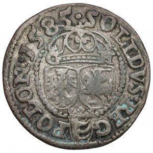 Stefan Batory, Szeląg Olkusz 1585 ID - GH - Hose