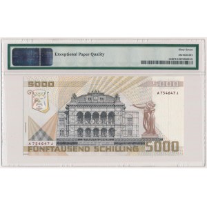 Austria, 5.000 Schilling 1988 (1989) 