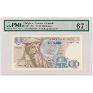 Belgium, 1.000 Francs 1975 