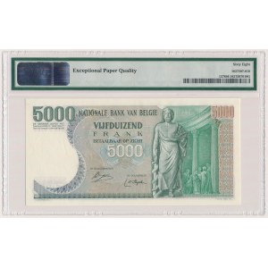 Belgium, 5.000 Francs 1977 