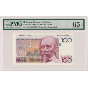 Belgium, 100 Francs (1978-81)