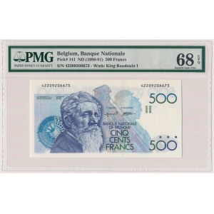 Belgia, 500 francs (1980-81) 
