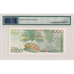 Belgium, 5.000 Francs (1982-92) 