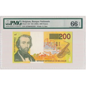 Belgia, 200 francs (1995)