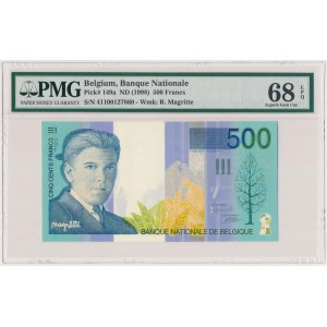 Belgia, 500 francs (1998) 