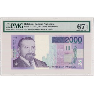 Belgium, 2.000 Francs (1994-2001) 