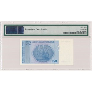 Bosnia and Herzegovina, 50 Convertible Pfeniga (1998), Croatian issue SPECIMEN