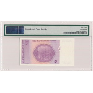 Bosnia and Herzegovina, 5 Convertible Maraka (1998), Serbian issue 