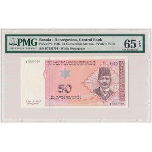 Bosnia and Herzegovina, 50 Convertible Maraka 2002, Croatian issue