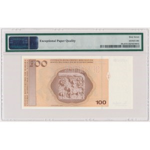 Bosnia and Herzegovina, 100 Convertible Maraka (1998), Croatian issue SPECIMEN