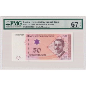 Bosnia and Herzegovina, 50 Convertible Maraka 2009, Serbian issue