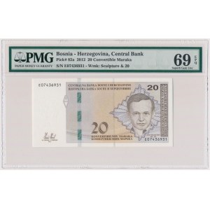 Bosnia and Herzegovina, 20 Convertible Maraka 2012, Croatian issue