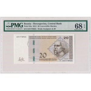 Bosnia and Herzegovina, 20 Convertible Maraka 2012, Serbian issue