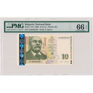 Bulgaria, 10 Leva 1999