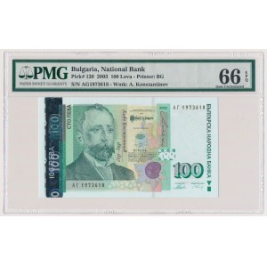 Bułgaria, 100 leva 2003