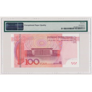 China, 100 Yuan 2015