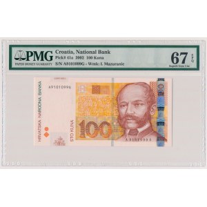 Croatia, 100 Kuna 2002