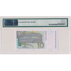 Croatia, 10 Kuna 2004 - 10 Years National Bank