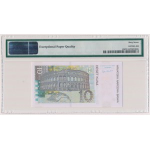 Chorwacja, 10 kuna 2004 - 10-lecie Banku Narodowego